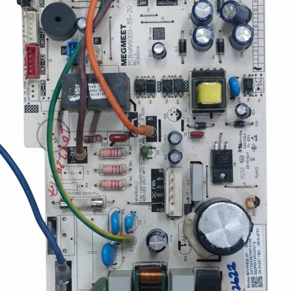 MEGMEET INVERTER INDOOR PCB BLDC MOTOR MIV50ED-21 CODE 4106 REFURBISHED