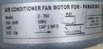 PANASONIC OUTDOOR AC MOTOR 44W D758 CODE 3276 - Image 2