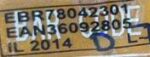 LG FIX SPEED INDOOR PCB AC MOTOR EBR78042301 CODE 3610 REFURBISHED - Image 2