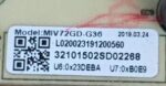 GODREJ INVERTER INDOOR PCB BLDC MOTOR MIV72GD-G36 CODE 3858 REFURBISHED - Image 2