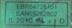 LG FIX SPEED INDOOR PCB AC MOTOR EBR64728101 CODE 3682 REFURBISHED - Image 2