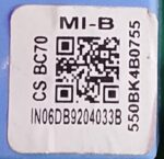 SAMSUNG OUTDOOR PCB AC MOTOR IN06DB9204033B CODE 5281 REFURBISHED - Image 2