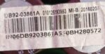 SAMSUNG OUTDOOR PCB AC MOTOR IN06DB9203861A CODE 5335 REFURBISHED - Image 2