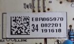 LG OUTDOOR PCB UVW MOTOR  EBR86597034  CODE 5465 REFURBISHED - Image 2