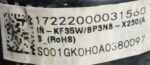 FORBES/KELVINATOR/CARRIER OUTDOOR PCB UVW MOTOR 17222000031560 CODE 6520 REFURBISHED - Image 2