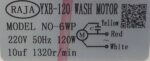 SEMI AUTOMATIC WASHING MACHINE WASH MOTOR 120W CODE 8455 - Image 4