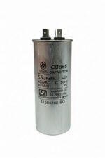AIR CONDITIONER OUTDOOR COMPRESSOR CAPACITOR 55MFD / 450VAC CODE 5777