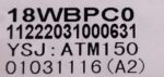 RECONNECT OUTDOOR PCB AC MOTOR 18WBPC0 / ATM150 CODE 6507 REFURBISHED - Image 2