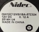 HAIER REFRIGERATOR COOLING FAN 12V DC GW10C12MS1BA-57Z324 CODE 5226 - Image 6