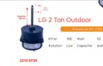 LG OUTDOOR AC MOTOR 2TON 2210 EF29 CODE 5459 - Image 3