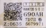 HAIER OUTDOOR PCB AC MOTOR 690AH CODE 5684 REFURBISHED - Image 2