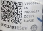 HAIER OUTDOOR PCB AC MOTOR V90390801L6 CODE 5704 REFURBISHED - Image 2