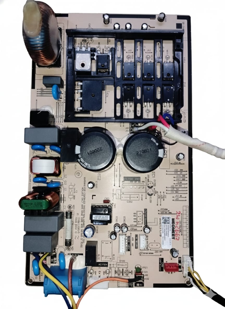 WhatsApp Image 2025-12-16 at 10.51.03 AM GODREJ/FORBES/MITASHI OUTDOOR PCB AC MOTOR YFR50PG-3S / KSN108D34UEZ3 CODE 7454 NEW - Image 1