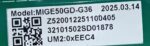 GODREJ OUTDOOR PCB BLDC MOTOR MIGE50GD-G36 CODE 7651 REFURBISHED - Image 2