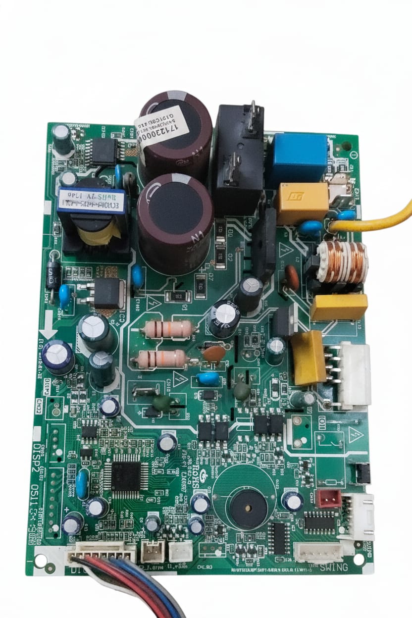 WhatsApp Image 2025-12-18 at 11.04.29 AM FORBES / KELVINATOR / CARRIER INVERTER INDOOR PCB BLDC MOTOR 1712200042252 CODE 7735 REFURBISHED - Image 1