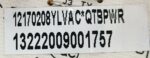 RECONNECT INVERTER INDOOR PCB AC MOTOR 12170208YLVAC*QTBPWR / 132220090001757 CODE 10460 REFURBISHED - Image 2