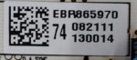LG OUTDOOR PCB AC MOTOR EBR86597074 CODE 10702 REFURBISHED - Image 2