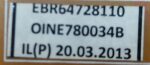 LG INDOOR PCB AC MOTOR EBR64728110 CODE 10772 REFURBISHED - Image 2
