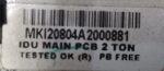 WHIRLPOOL/LLOYD/BLUESTAR FIX SPEED INDOOR BLDC MOTOR MKI20804A2000881 CODE 10965 REFURBISHED - Image 2