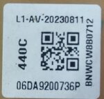 SAMSUNG REFRIGRATOR PCB 06DA9200736P CODE 11189 REFURBISHED - Image 2