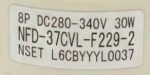 PANASONIC INDOOR MOTOR BLDC L6CBYYYL0269 DC280-340V 30W CODE 11393 OLD ORIGINAL - Image 2