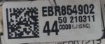 LG INVERTER INDOOR PCB BLDC MOTOR EBR85490244 CODE 11497 REFURBISHED - Image 2