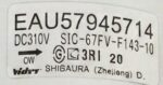 LG MOTOR BLDC MOTOR SIC-67FV-F143-10 EAU57945714	CODE 12162 OLD ORIGINAL RANK 14/5 - Image 2