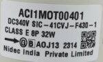 VOLTAS MOTOR BLDC MOTOR SIC-41CVJ-F430-1 ACI1MO00401 32W CODE 12281 OLD ORIGINAL RANK 15/3 - Image 2