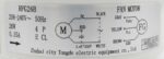 VOLTAS MOTOR AC MOTOR RPG26B 26W CODE 12493 OLD ORIGINAL RANK 16/5 - Image 2