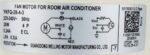 VOLTAS MOTOR AC MOTOR YKFG-28-4-3 28W CODE12499 OLD ORIGINAL RANK 14/3 - Image 2
